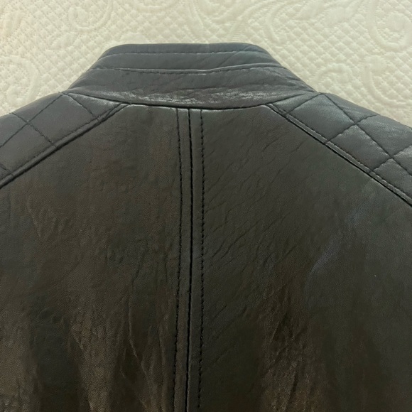 BCBG MAXAZRIA LEATHER JACKET - Picture 7 of 10